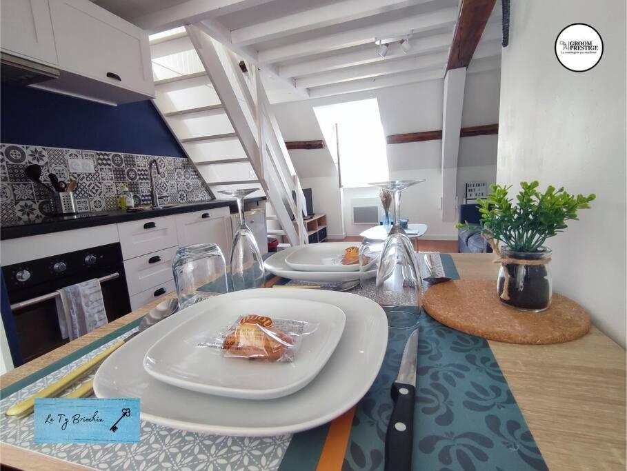 Le Ty Briochin - Hypercentre Saint-Brieuc Apartman Kültér fotó